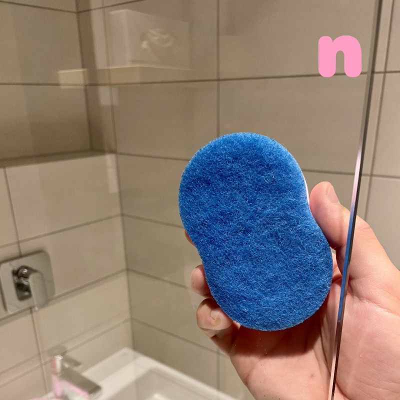 Nano houbička Nanie scrub - čištění koupelny