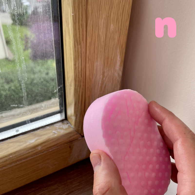 Nano houbička Nanie pure - mytí okna