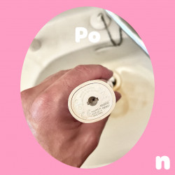 čištění kartáčku na zuby - po